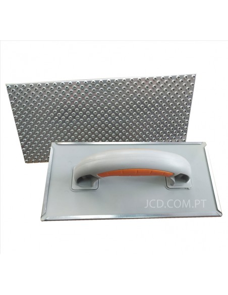 Talocha de chapa perfurada para lixar, Talocha metálica perfurada, Talocha de Lixar, XPS, EPS, Lixar esferovite, Capoto