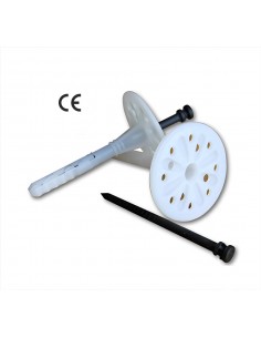 Buchas certificadas, com prego, Capoto, placas de isolamento, Nylon, Fixação Painel isolamento, bucha com Prego, Capot