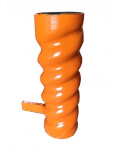 Camisa D6-3, Camisa Laranja, Torneada, Tornada, Tipo Twister, profissionais, construção, Camisas e fusos, Maqui