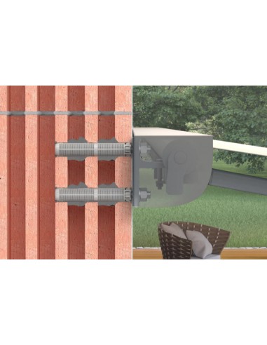 camisa, taco, fixação, bucha quimica, parafusos, buchas, instalações profissionais, construção, tijolos perfurados