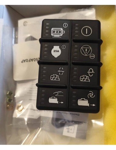 Teclado, Ecran, Display, Quadro, Controlo, Comando, Maquina de betonilha, Brinkmann, Eletrica, EC 350, Teclado, 32A