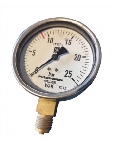 , Putzmeister, Medidor de pressão, pressão de ar, pressão de água, maquinas misturadoras, bombas de argamassa, Manó