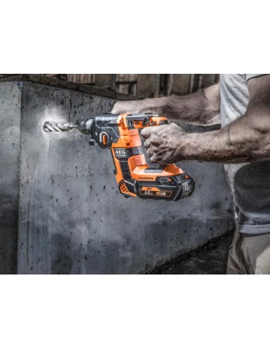 Martelo perfurador, Furação, Furadora, Berbequim Martelo, Inclui 2 Baterias 5Ah, Carregador, ferramentas sem fio, Bate