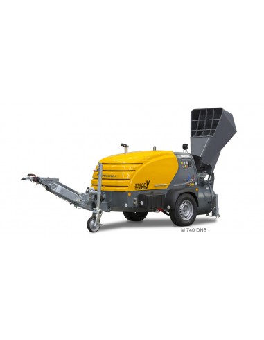 Maquina de Betonilha Putzmeister M740 DHB Stage V, Máquina de betonilha, maquinas alemãs, Importadores, Portugal
