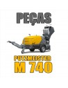 Peças, Acessórios, Maquina de betonilha, Putzmeister, M740, Peças de origem, Peças para maquinas de betonilha