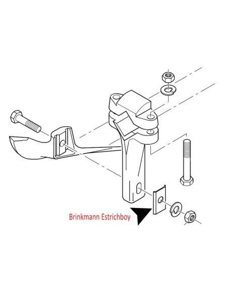 anilha suporte de pala, Braço, Veio, Cuba, Maquinas de betonilha, Putzmeister, Peças de origem, Estrich Boy