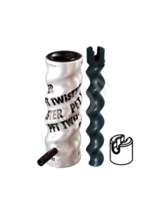 PFT 00010904, fuso, camisa cinza D 5-2,5 PIN TWISTER, Camisa PFT, Peças, Camisas e Fusos, stator, estatores, Sem-fins