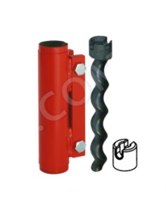 camisa vermelha B4-2 Ajustável, Peças, Camisas e Fusos, Sem-fins para máquinas, Maquinas de projetar