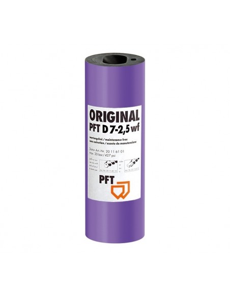 Camisas e Sem Fins PFT, Camisa Lilás PFT D7-2,5, Camisas e fusos, para maquinas de projetar, Camisas PFT, Sem-fins para