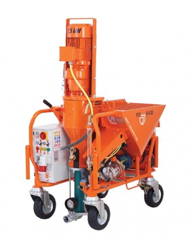 máquinas de projetar, projeção de rebocos, gessos, maquinas de reboco, Portugal, Máquinas de projectar, PFT G4, Mono