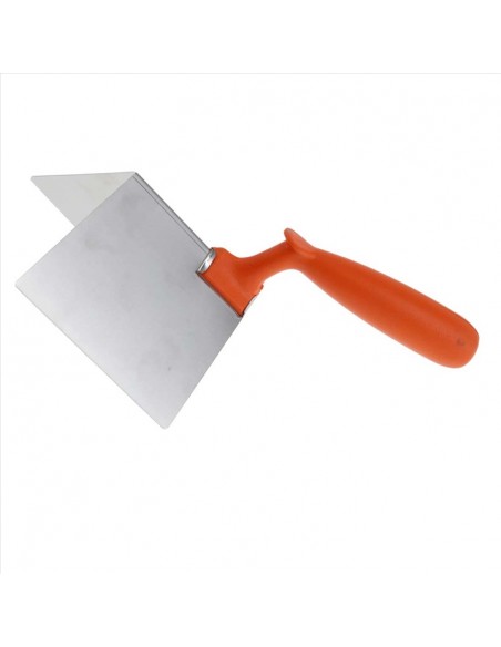 Ferramenta drywall, colheres, construção, Lamina Inox, Colher, Ferramentas, Colher exterior para cantos, Inox