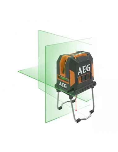 Nível laser 3 linhas AEG CLG330-K, alinhamento perfeito preparado para locais de trabalho com um alcance de 30m, Linha 