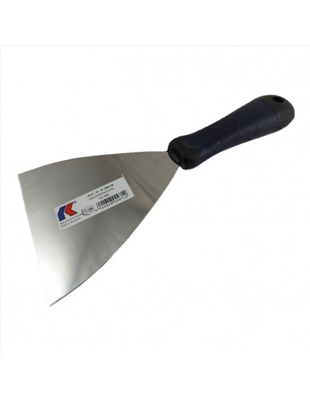 Lâmina inox, cabo macio, Para barrar massa, Placas de Gesso cartonado, Kaufmann, cabo, lamina, barramento, pladur