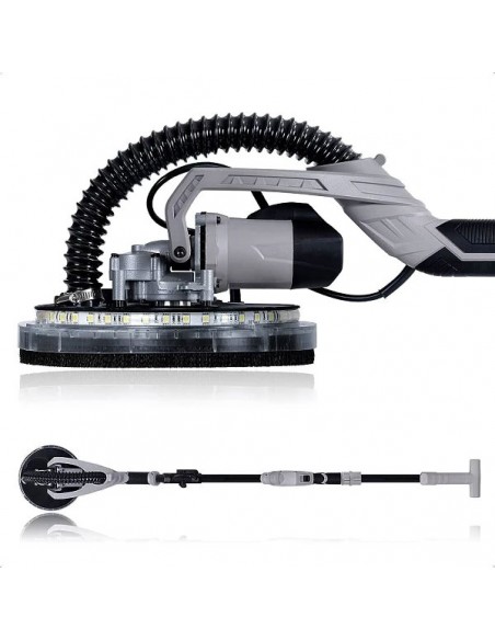 Lixadora de paredes, Girafa, Lixadora, placas de gesso, Paredes, alumínio, Motor 600W, ferramentas, estucador