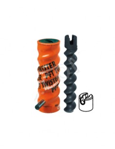 camisa laranja D6-3 PIN TWISTER, Camisa PFT, Peças, Camisas e Fusos, stator, estatores, Sem-fins, máquinas, reboco