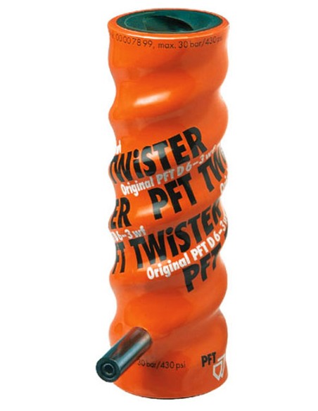 camisa laranja D6-3 PIN TWISTER, Camisa PFT, Peças, Camisas e Fusos, stator, estatores, Sem-fins, máquinas, reboco