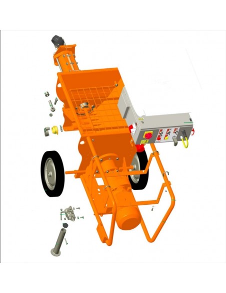 Peças e acessórios para PFT ZP3, Compressor, Máquinas de reboco, PFT ZP 3, Peças de origem, PFT, máquinas de projet