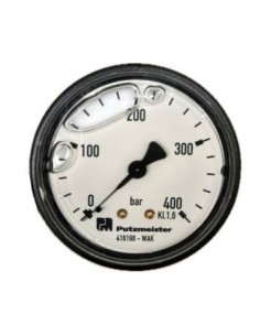 Manómetros, Manómetro Principal, Maquinas de Projetar, PFT, Acessórios, Manómetros de pressão, Manómetros de Agua