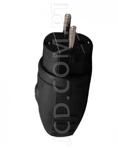 FICHA BORRACHA MACHO 230 V