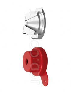 BICO CONICO VERMELHO PARA...