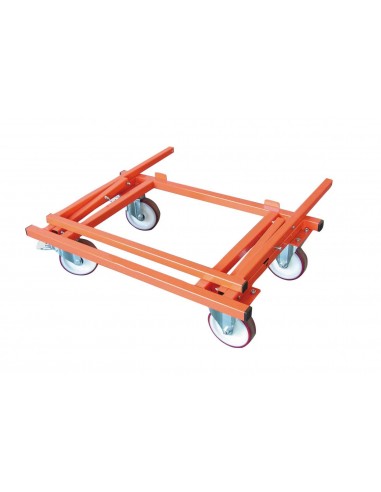 TRANSPORTADOR DE PLACAS 4 RODAS