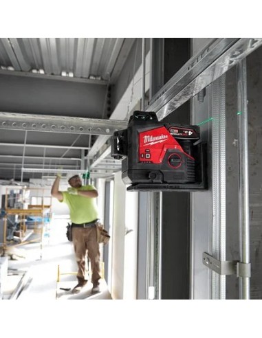 MEDIDOR LASER MILWAUKEE M123PL-401C
