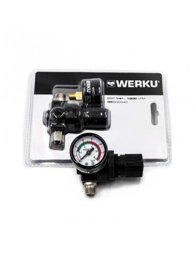 REGULADOR DE PRESSAO DE AR 10BAR WERKU