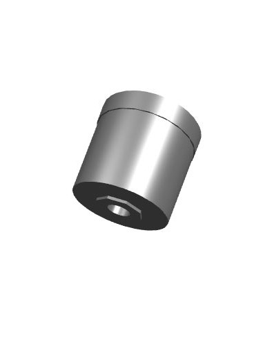 MEDIDOR DE VACUO D40 1/8 ROSCA TRASEIRA