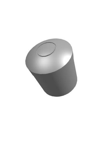 MEDIDOR DE VACUO D40 1/8 ROSCA TRASEIRA