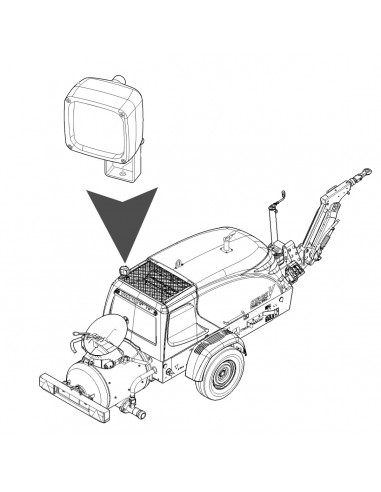 PROJETOR PARA MAQUINA BETONILHA M740...