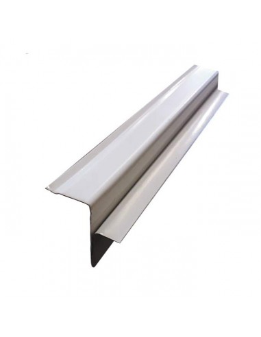 PERFIL ALHETA OPCA BRANCO LACADO C/ 3 M