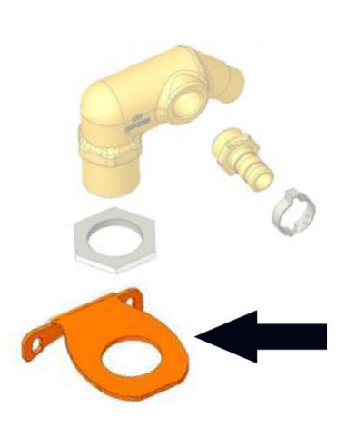 REFORÇO METAL SAIDA BOMBA AGUA AV1000...