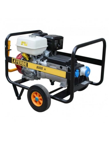 GERADOR AYERBE AY-8000 HONDA ARRANQUE...